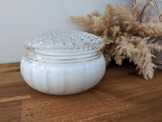 Bespoke Crystal Bowl - Wood Sage & Sea Salt Hand-poured Soy Candle (M.2)