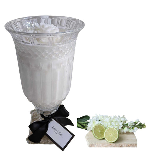 Paris Range Vase Candle - Bergamot & White Patchouli