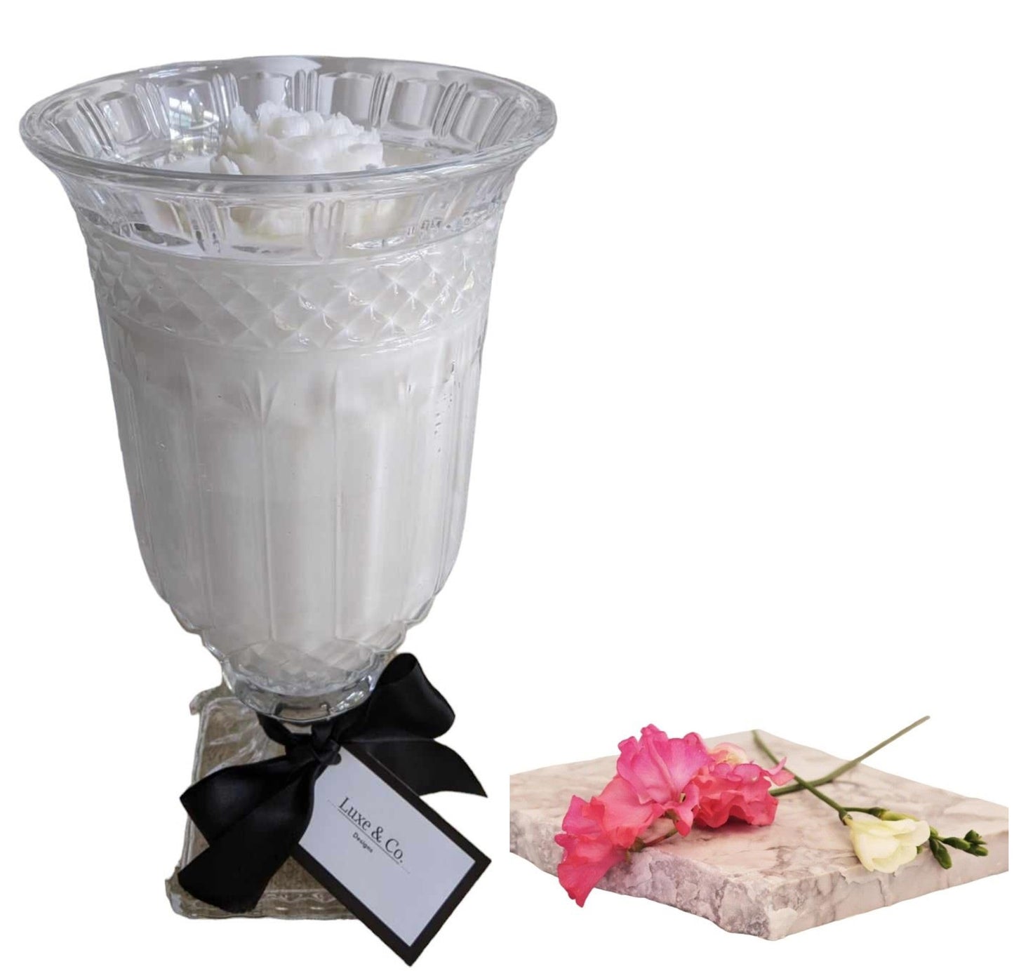 Paris Range Vase Candle - Sweet Pea & Jasmine